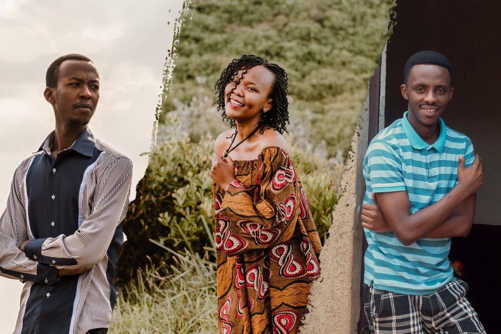 3 young Rwandans pursue peace after genocide